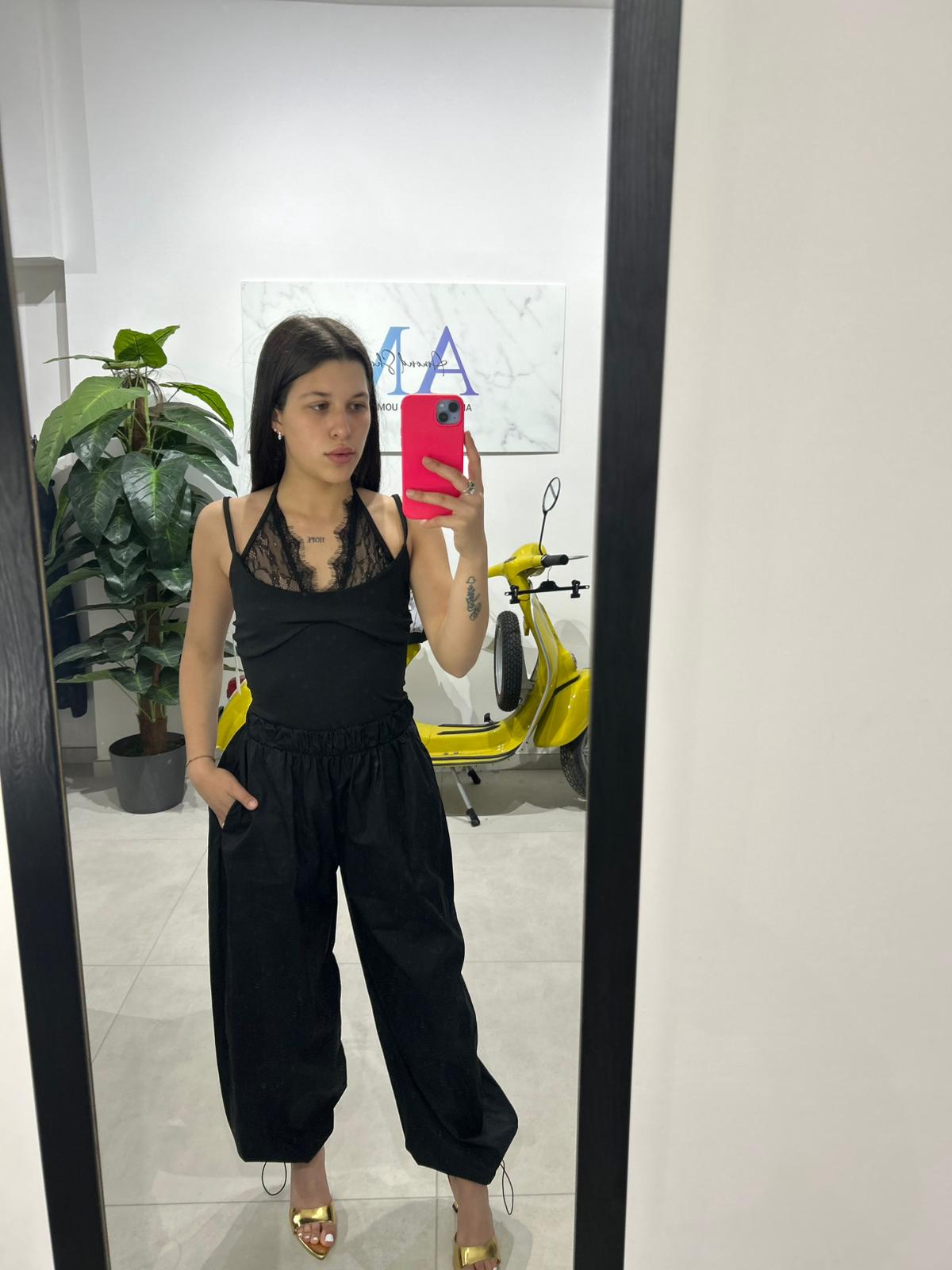 BODY CON PIZZO